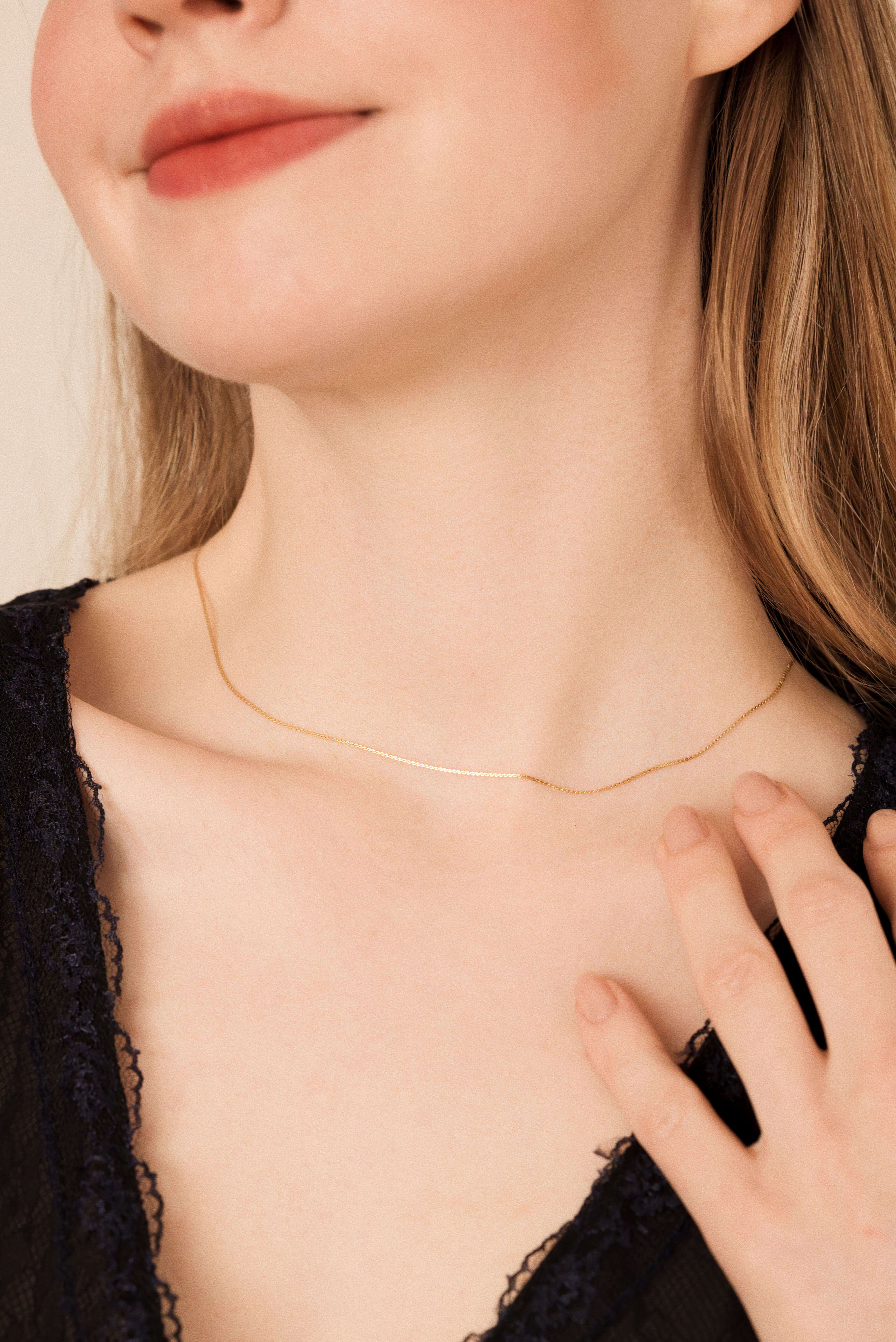0.5mm snake chain (NECKLACE)