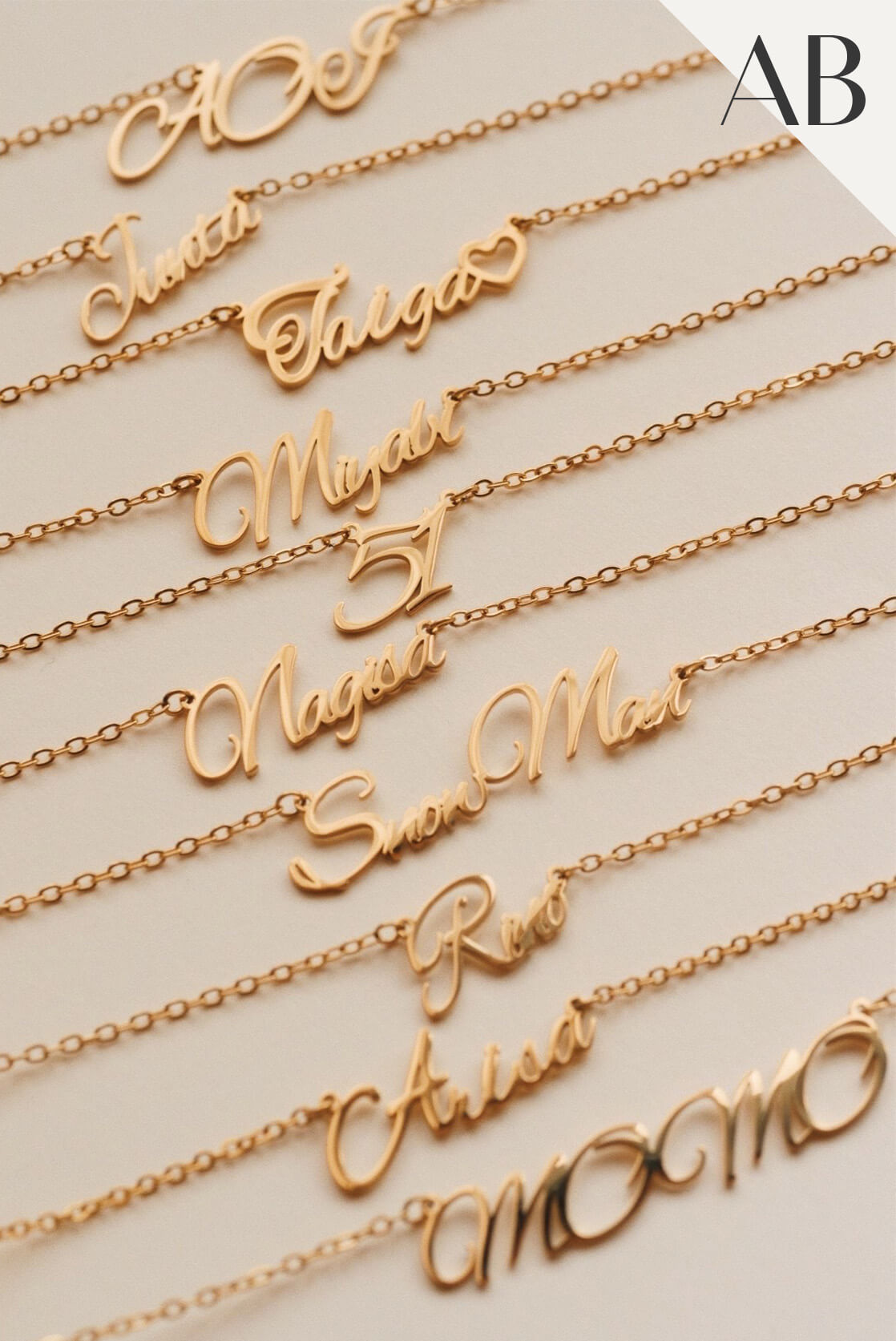 CUSTOM NAME (NECKLACE)