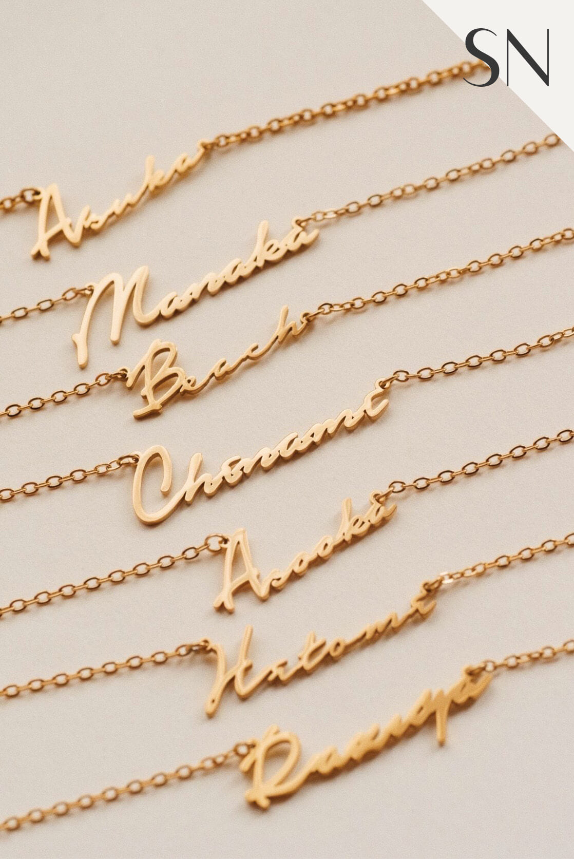 CUSTOM NAME (NECKLACE)