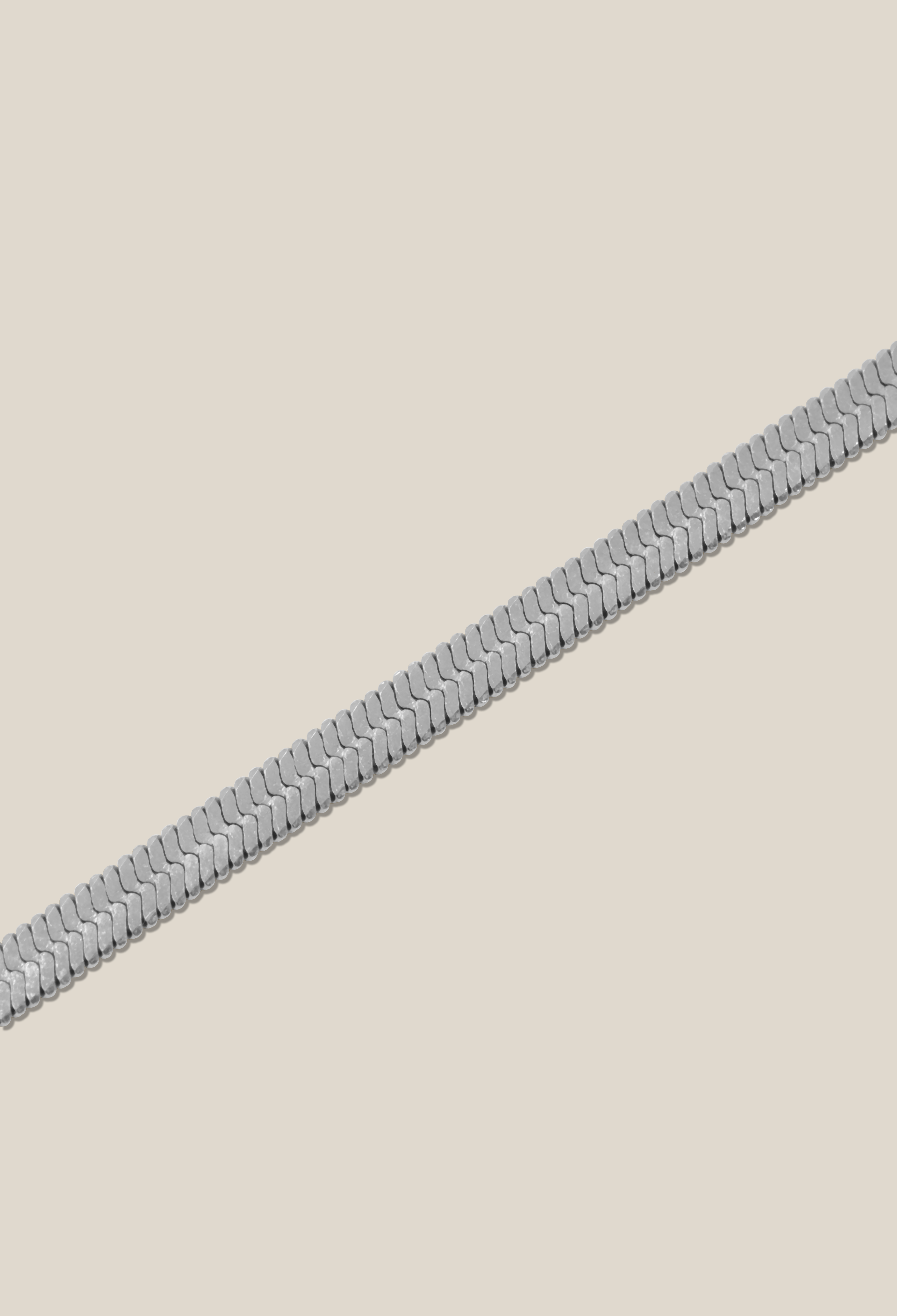 3mm SURF SILVER (NECKLACE)