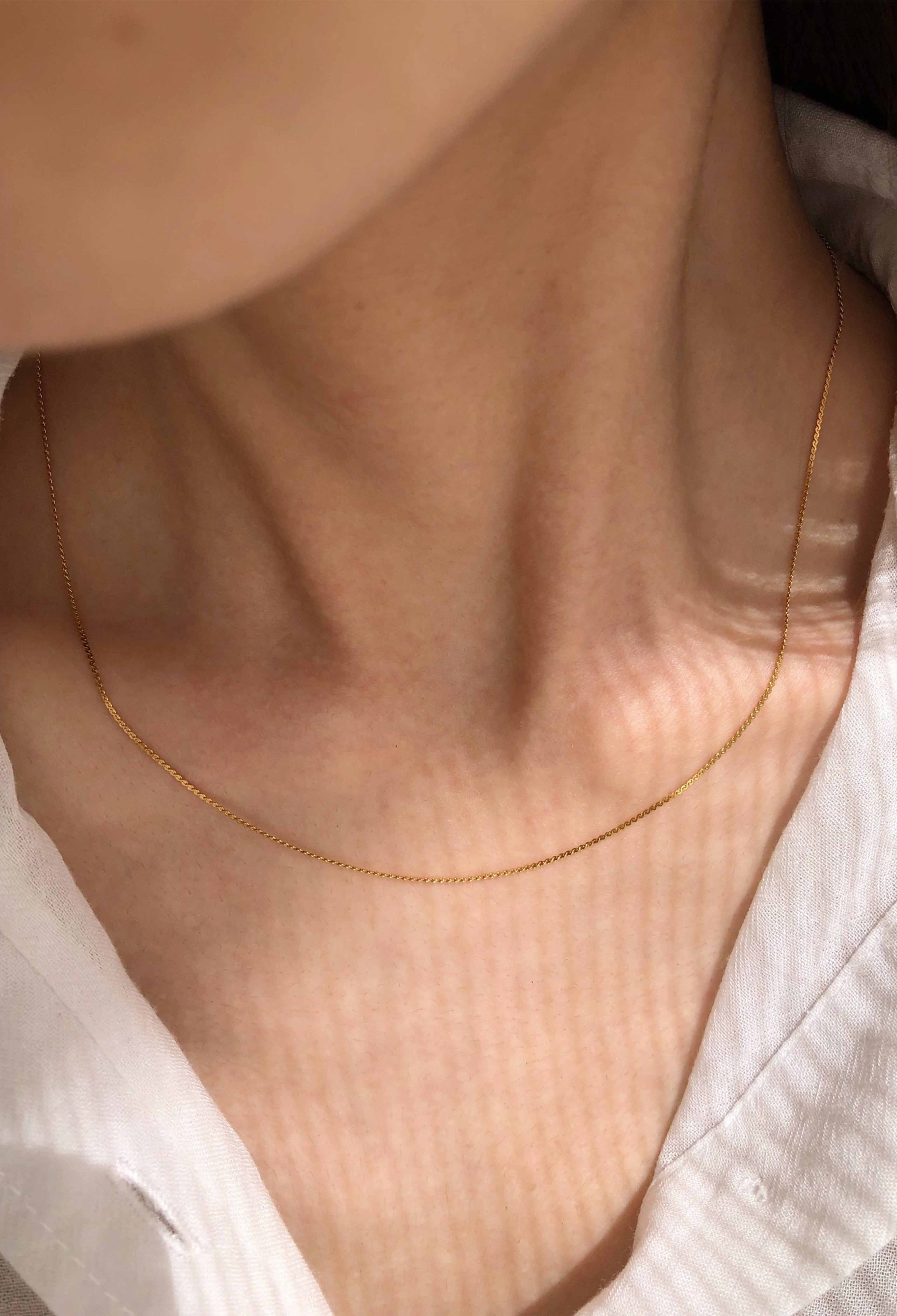 0.5mm snake chain (NECKLACE)