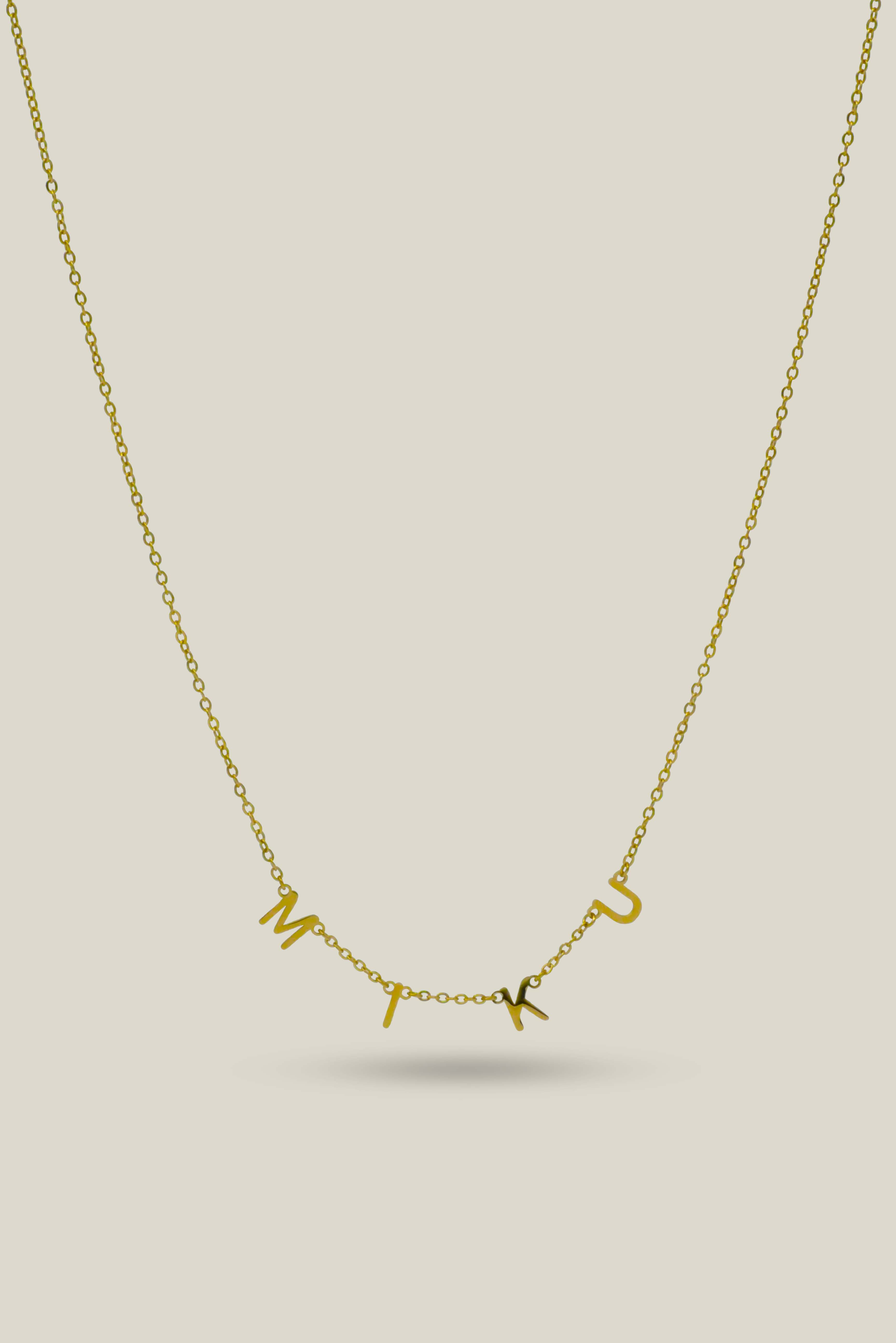 INITIAL NAME (NECKLACE)