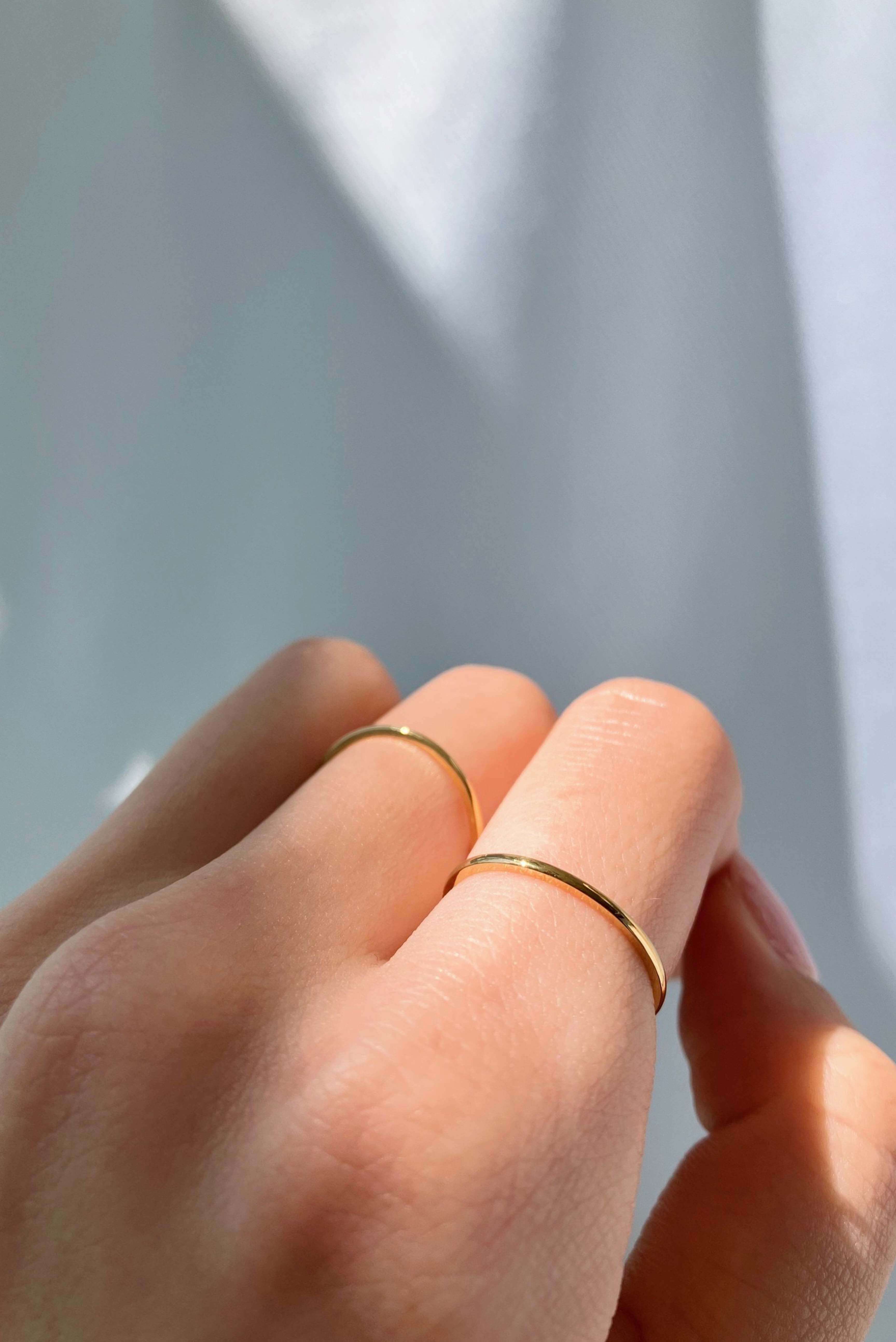 2MM SIMPLE GOLD (RING)