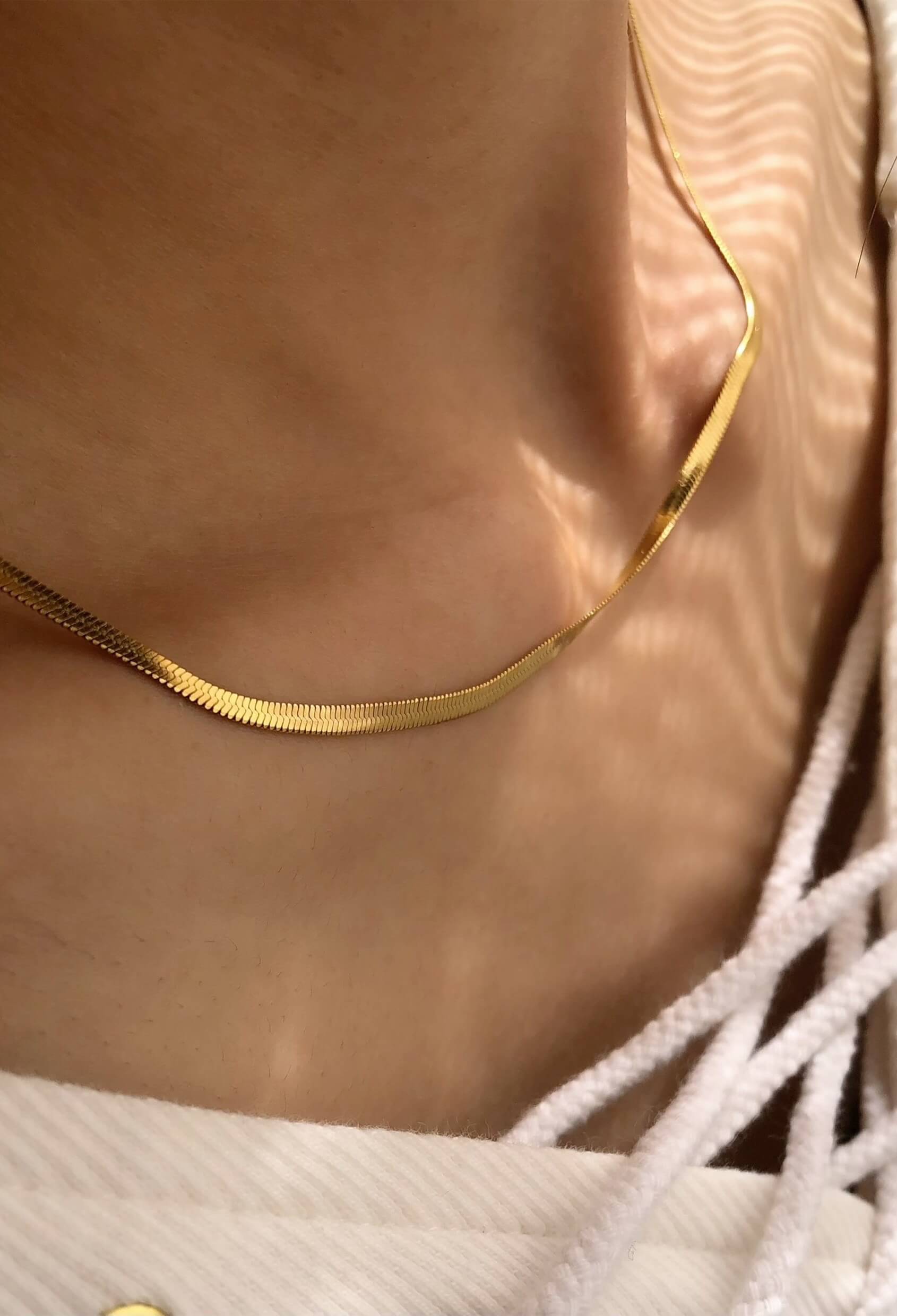 3mm SURF GOLD (NECKLACE)