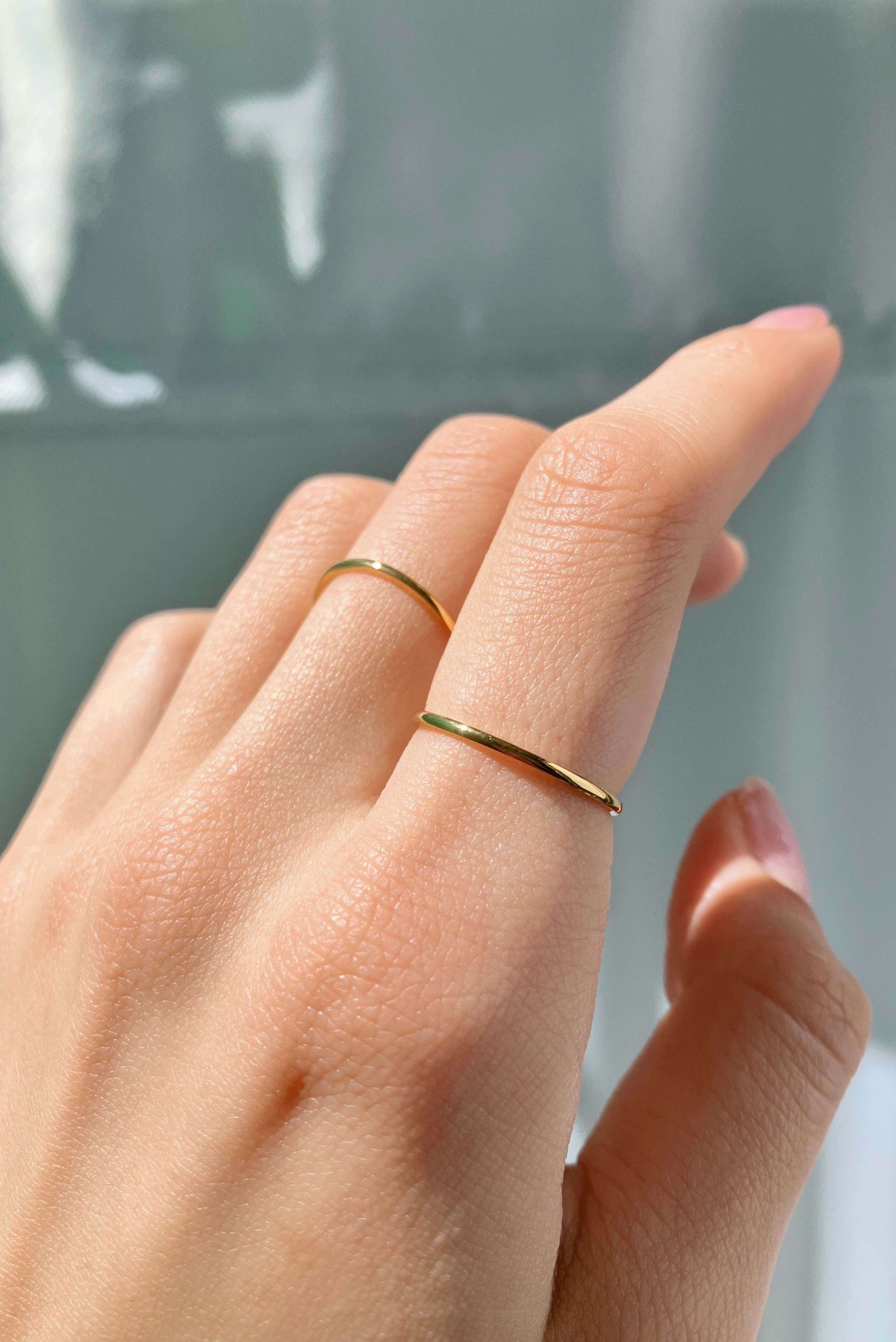 2MM SIMPLE GOLD (RING)