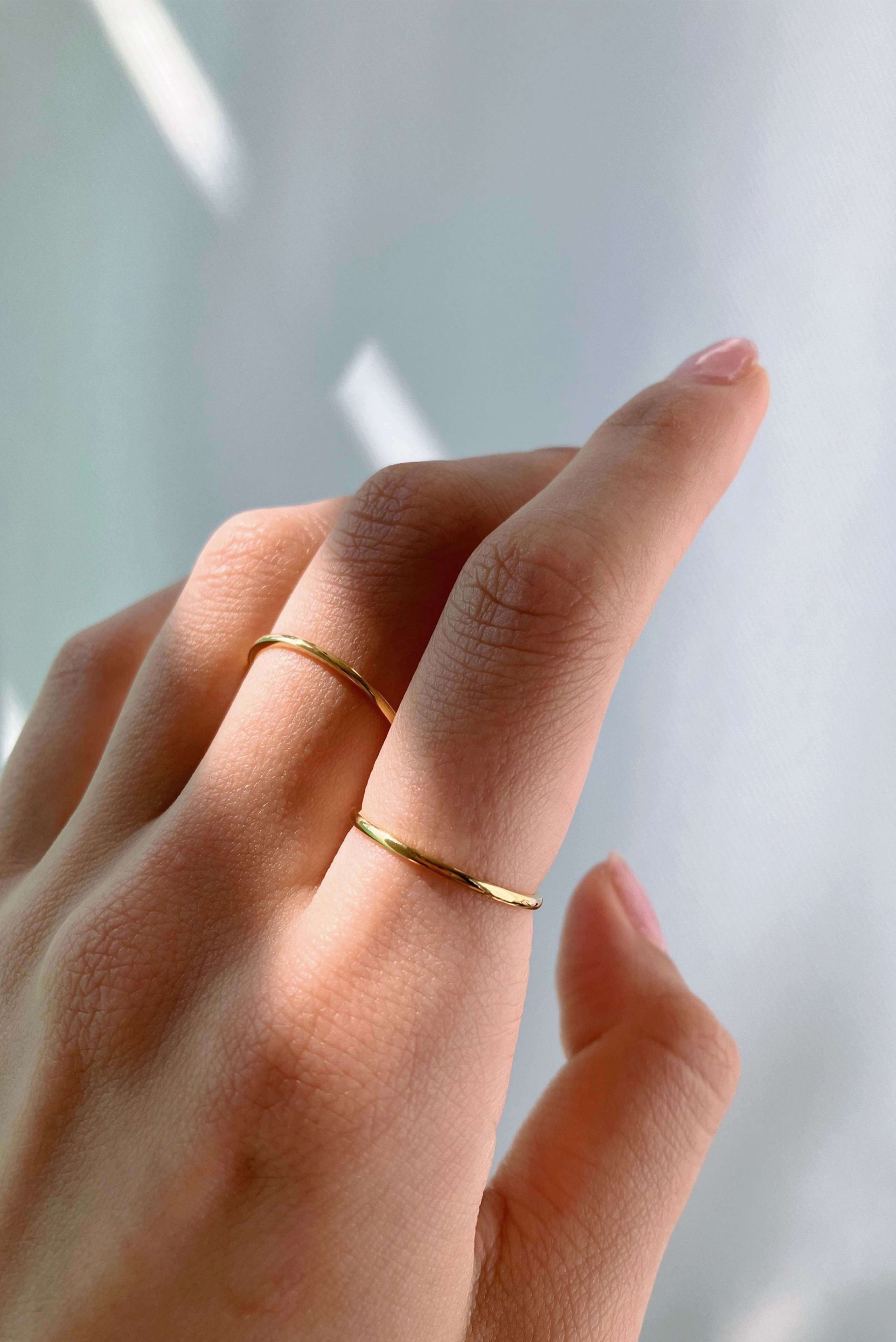 2MM SIMPLE GOLD (RING)