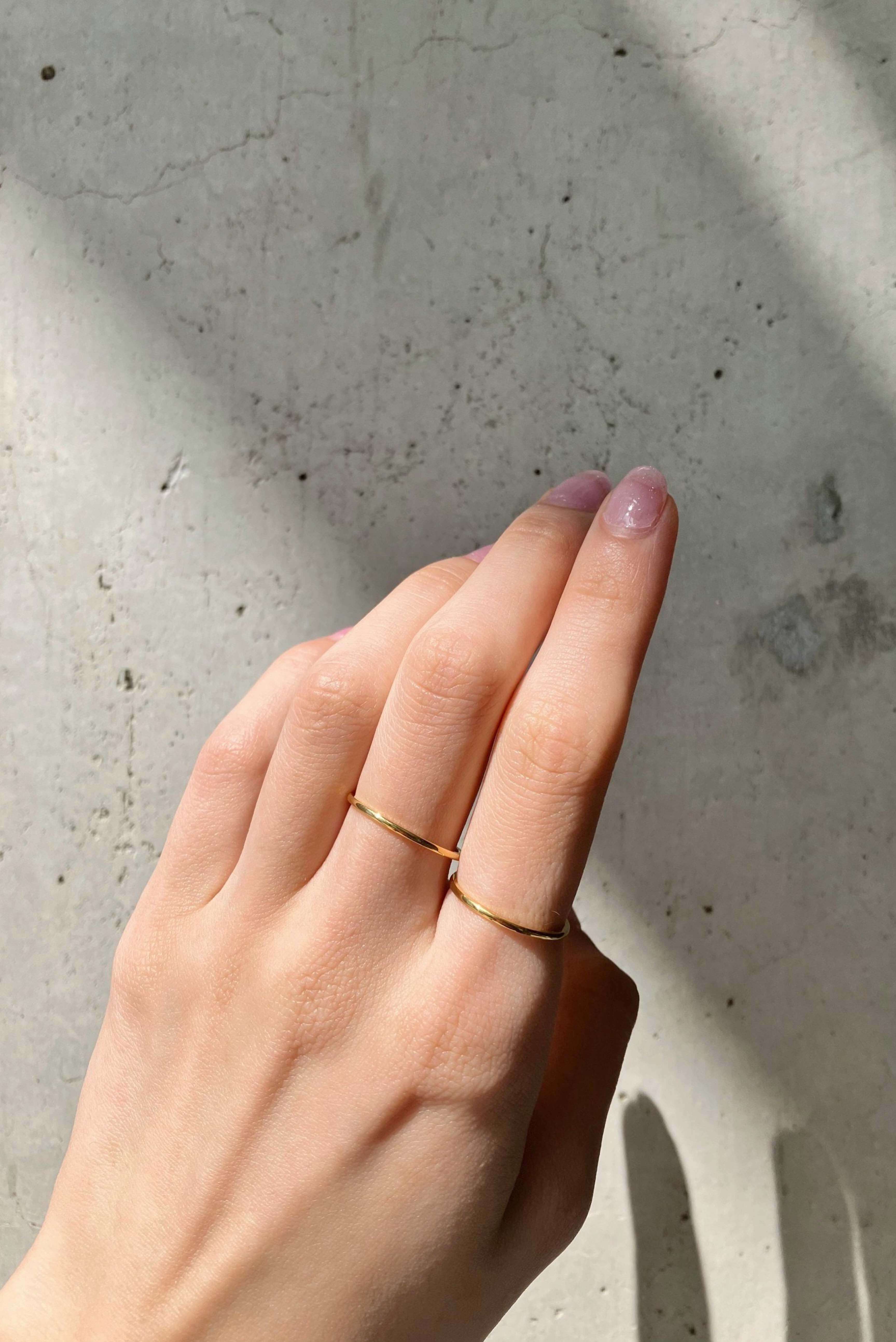 2MM SIMPLE GOLD (RING)
