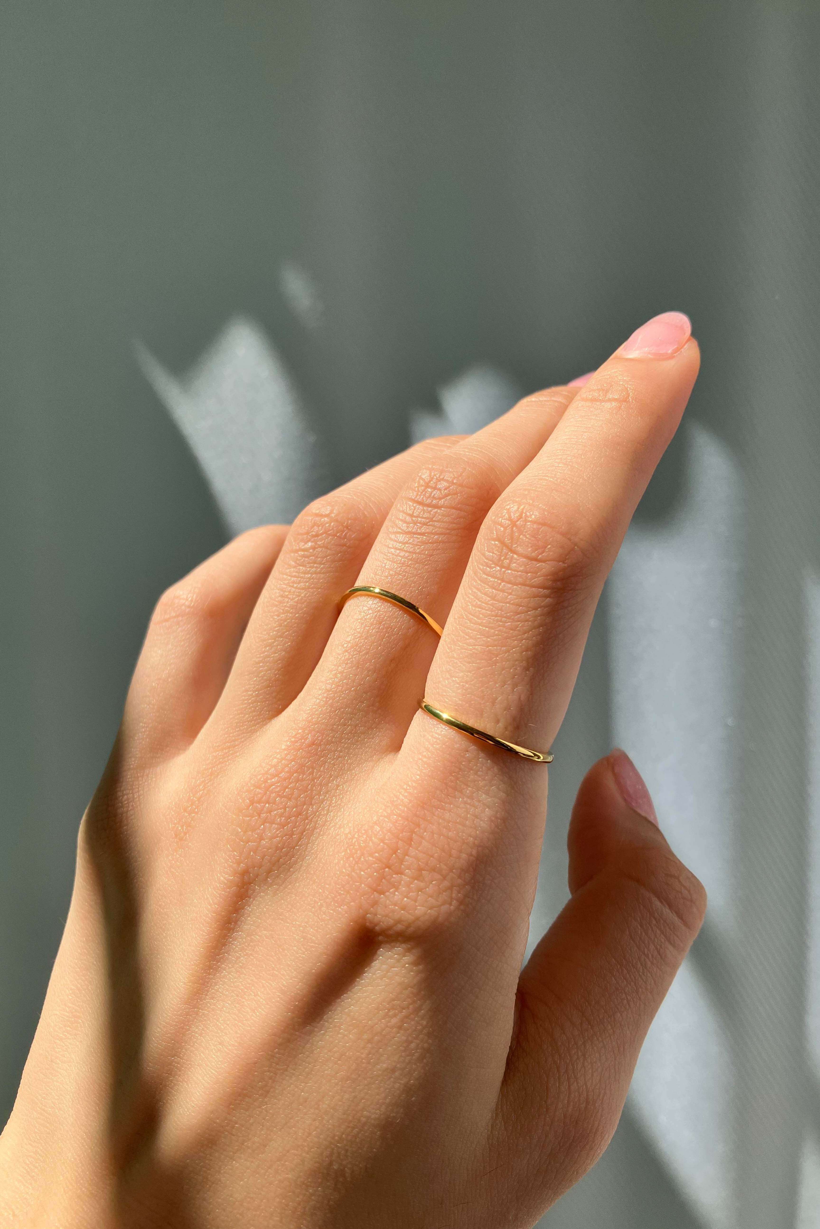 2MM SIMPLE GOLD (RING)