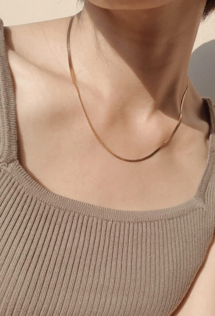 3mm SURF GOLD (NECKLACE)