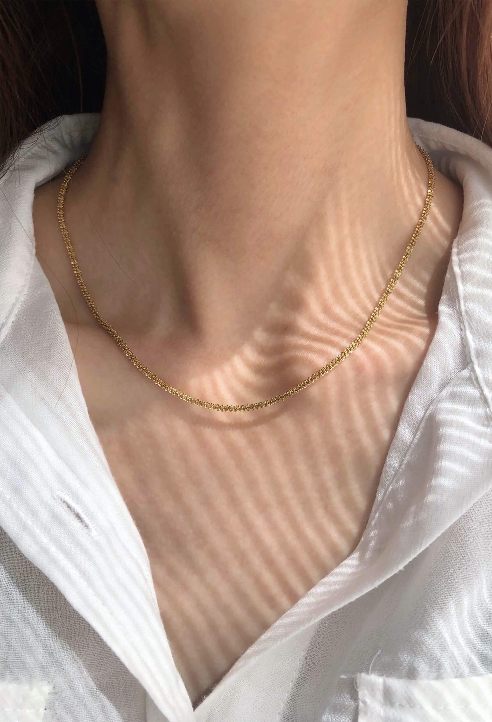 SNOCY GOLD (NECKLACE)
