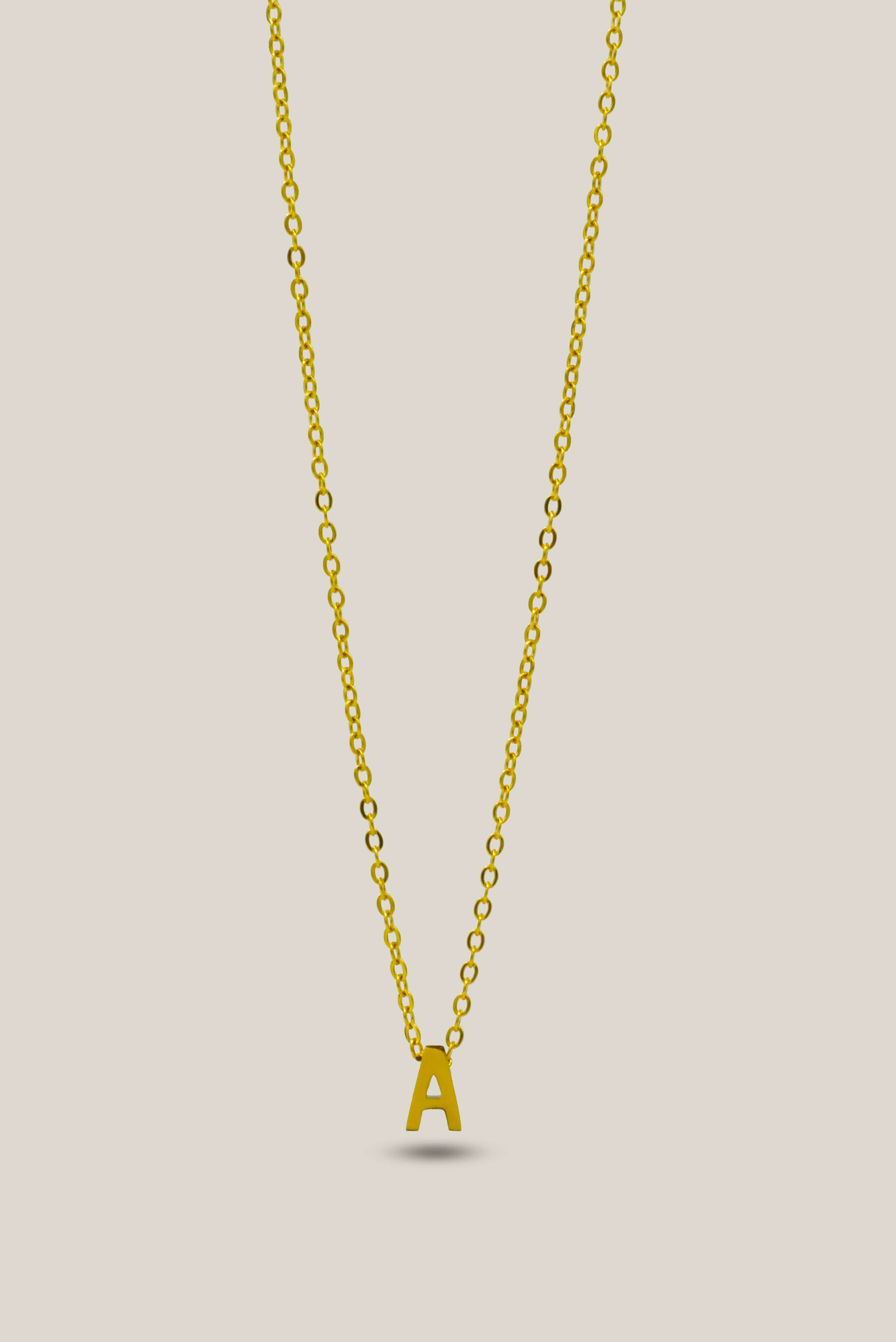 MINI INITIAL (NECKLACE)