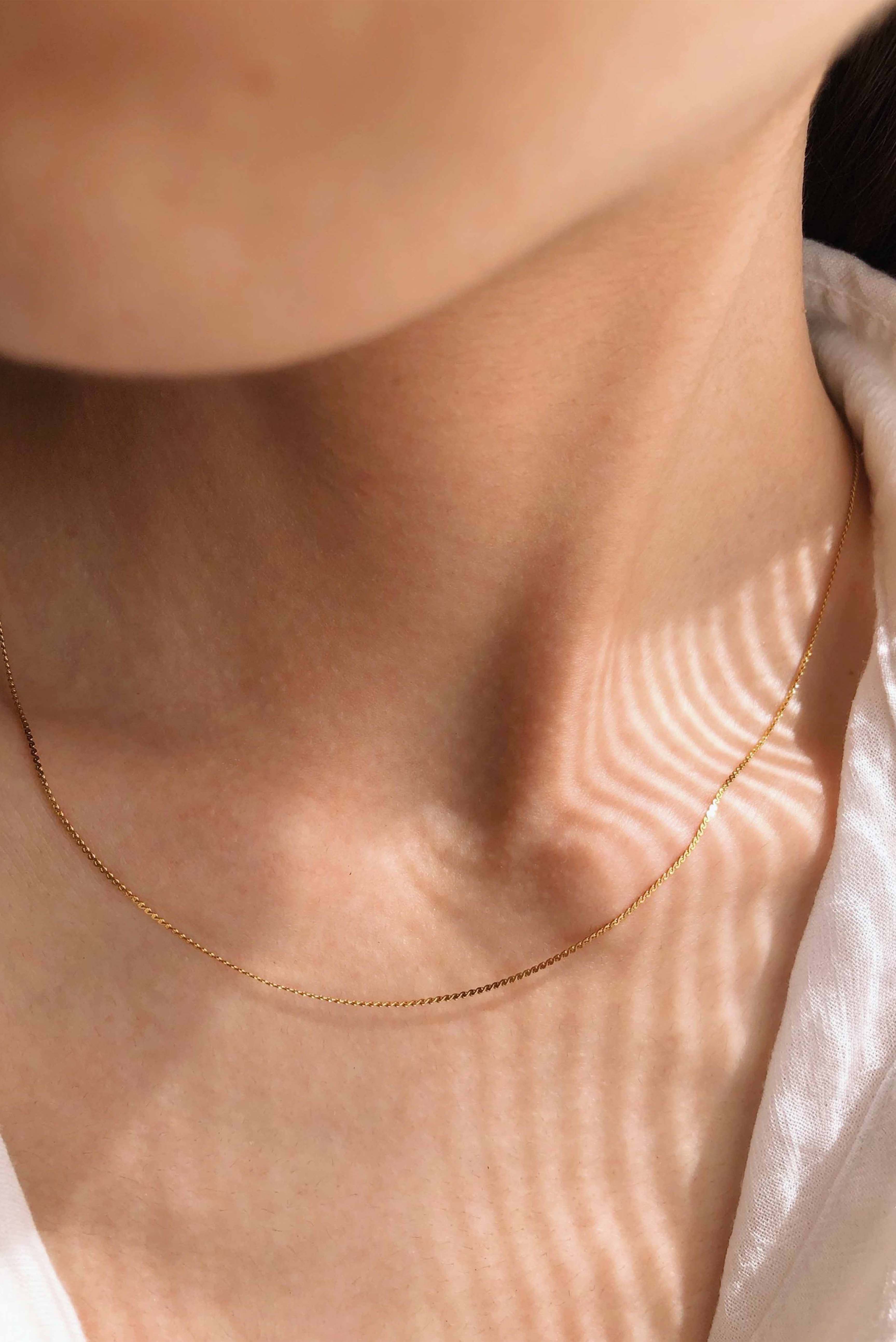 0.5mm snake chain (NECKLACE)