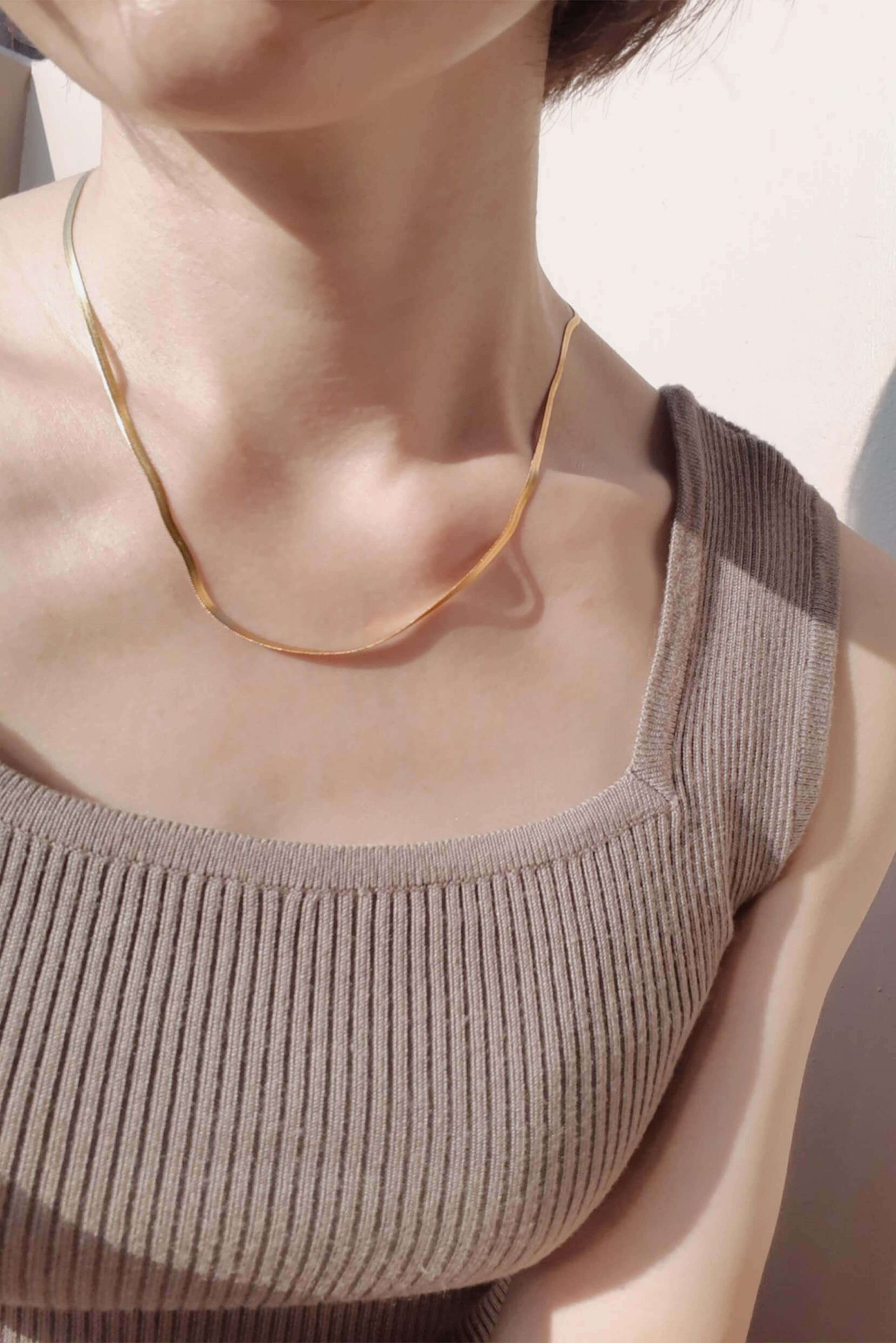 3mm SURF GOLD (NECKLACE)