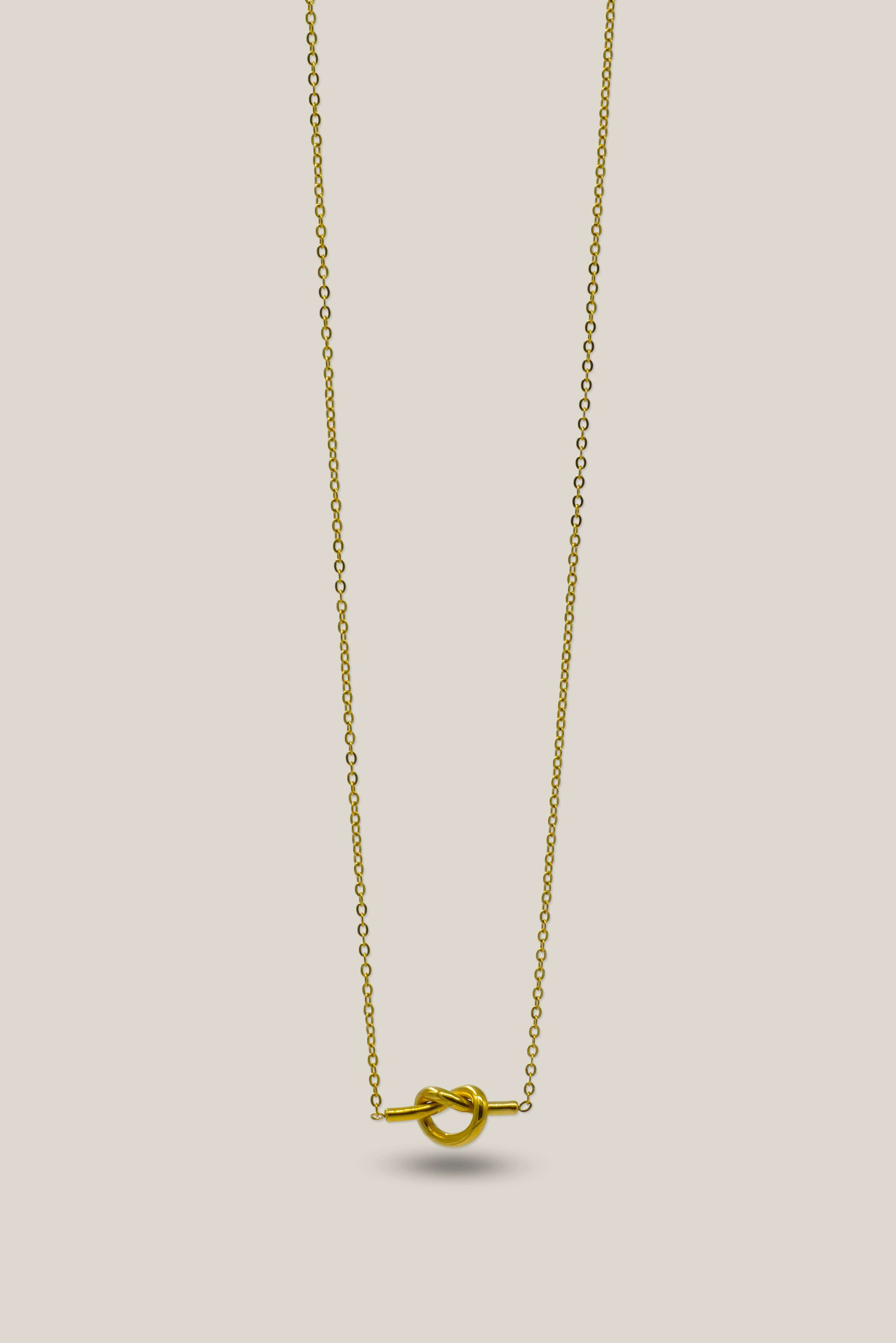 KNOT GOLD (NECKLACE)