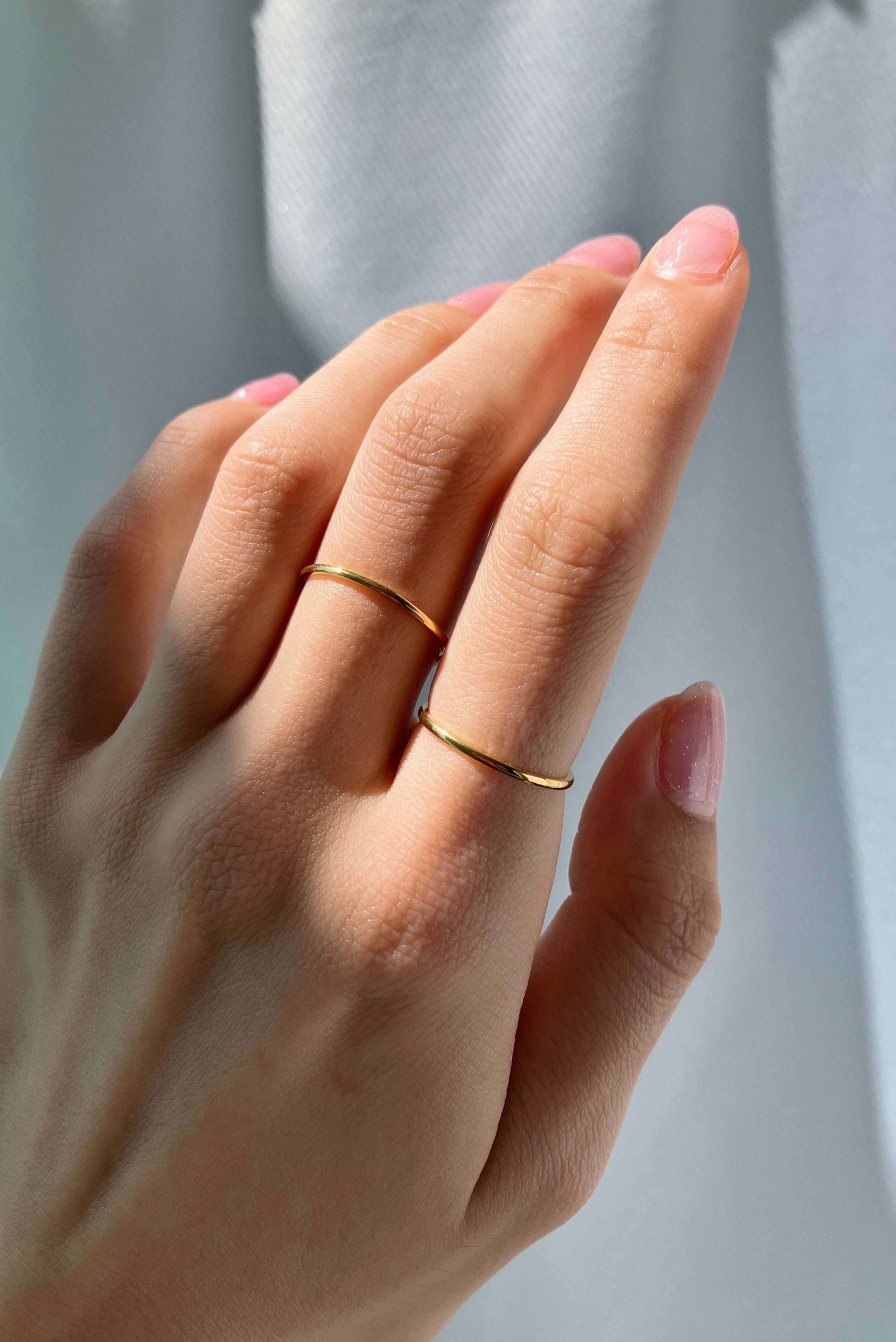 2MM SIMPLE GOLD (RING)